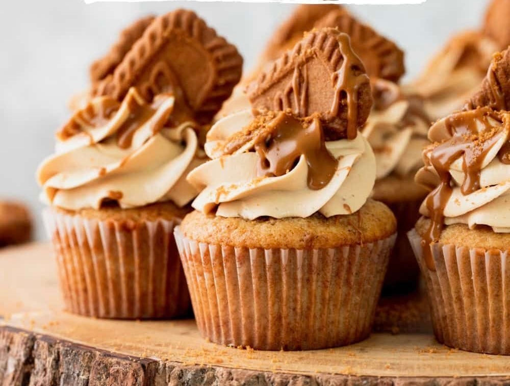 Biscoff Cupcakes